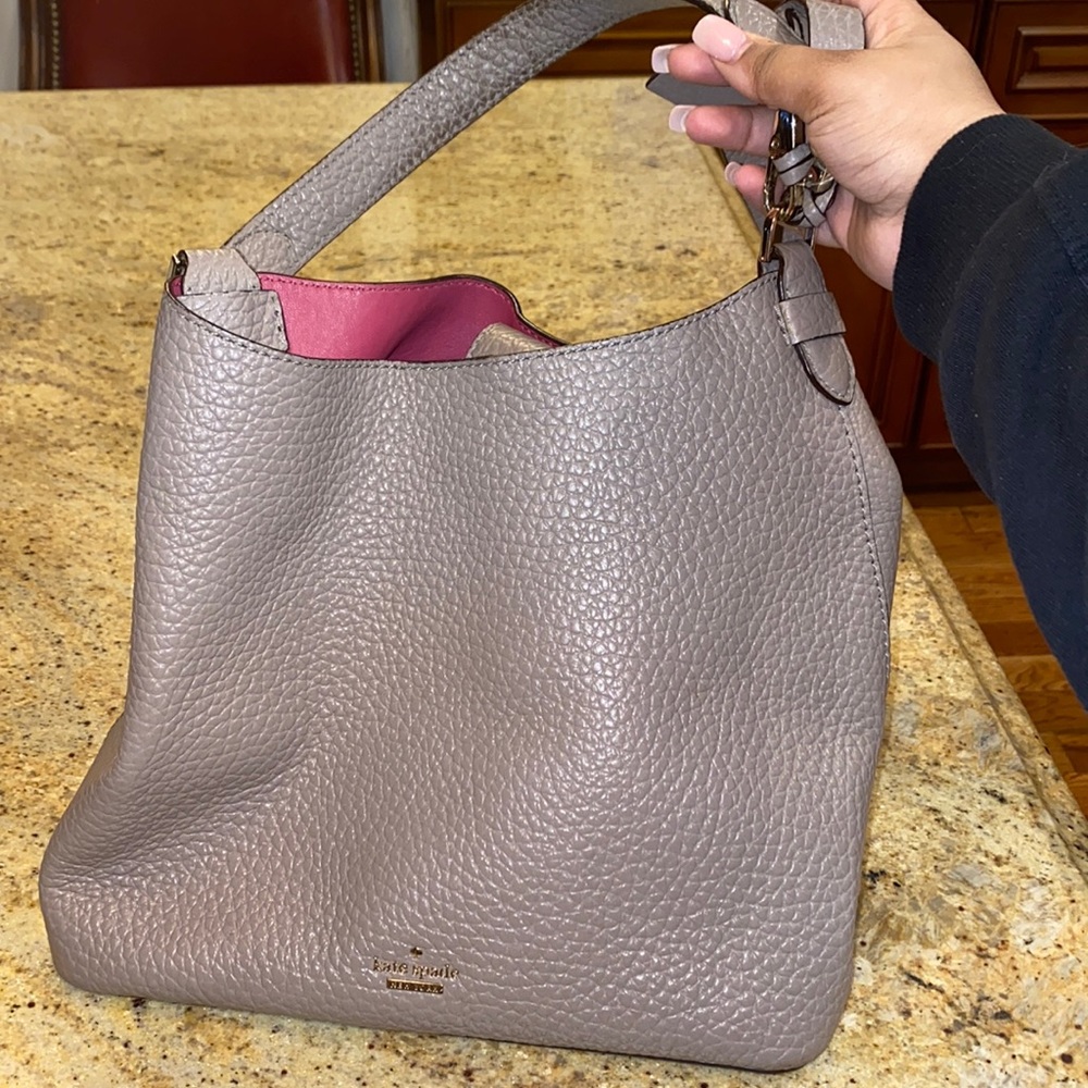 Kate Spade, Greyish Beige, Handbag